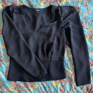 Express - womens black blouse, size small